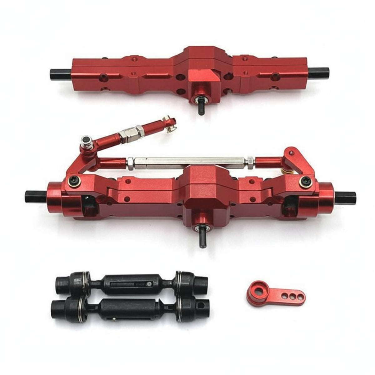 RC Crawler Axle Drive Shaft Kit Heavy Duty Drivetrain Components for Hobbyists