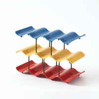 Cup Rack with Vertical Support Rods Countertop Holder Compact for Tea Station
