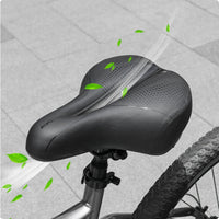 Padded Bike Saddle Ergonomic Bike Saddle Pressure Relief Biking Seat