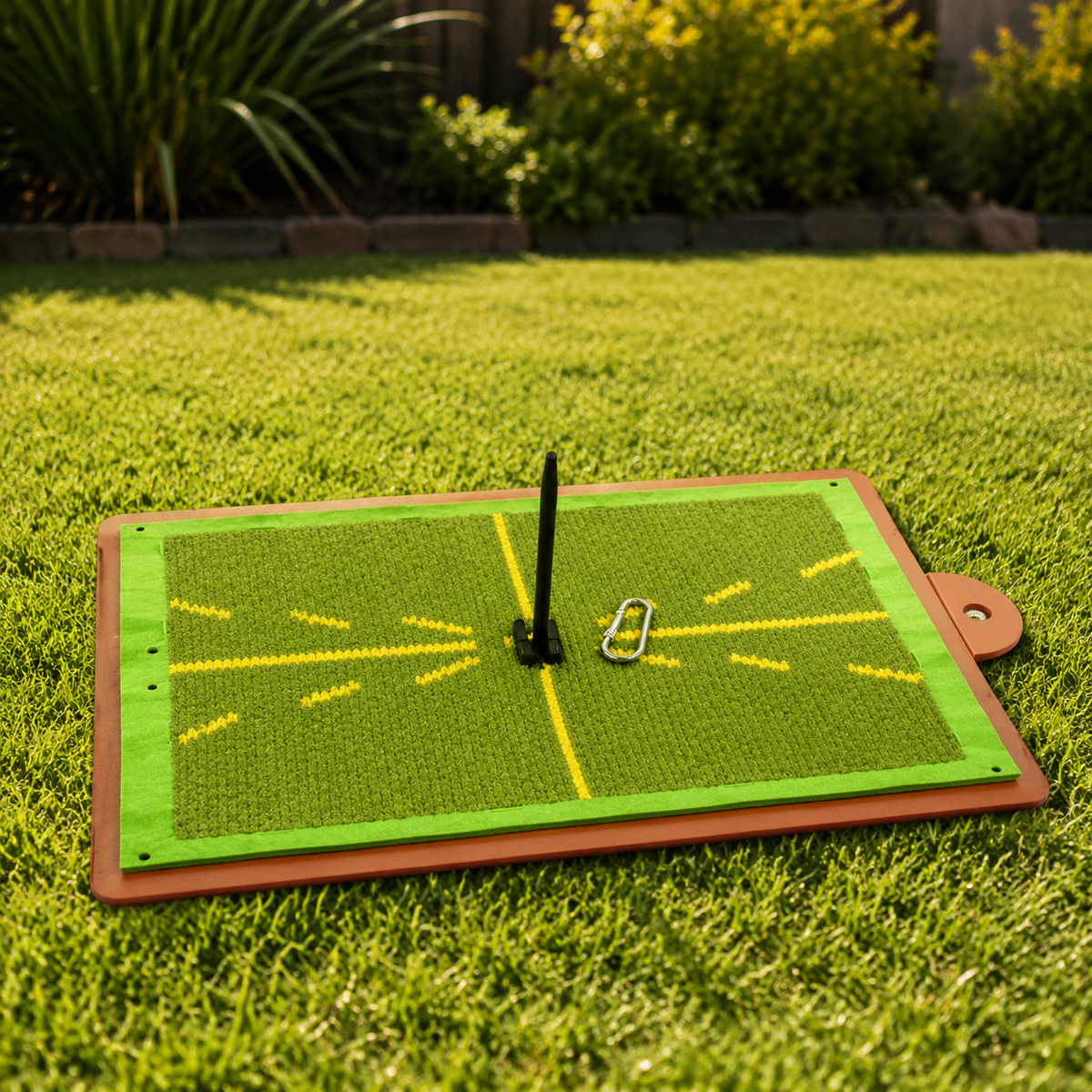 golf swing practice mat