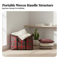 Oversized Large Moving Bag Waterproof Large Moving Bag Sturdy Duty Storage Tote with Handles Sturdy Woven Material Packing Tote