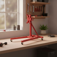 Engine Crane Decorative Model Crane with Chain Easy-Sliding Cherry Picker for Workshops, Displays