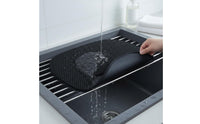 Easy to Clean Cat Litter Mat Paw-Friendly Cat Litter Trapping Mat Soft on Paws Safe Plastic Safe
