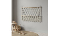 Stuffed Creature Storage Net Hand-Woven Wall Hanging Toy Net Wall Hanging Stuffed Creature Storage Large Capacity for Children