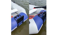 Inflatable Boat Motor Mount Lightweight Transom Plate Bracket Reinforced Support Marine Hardware for Fishermen