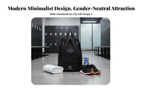 Waterproof-Dry Separation Backpack Sturdy Waterproof Sports Rucksack Multiple Pockets Waterproof Gym Bag for Journeyers, Men, Swimming Pool