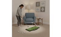Indoor Golf Hitting Mat Portable Design Golf Swing Mat 360 Degree Rotation Athletic Gear for Home, Office