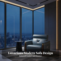 Light Luxury Design L-Shaped Corner Couch Nordic Aesthetic Living Room Furniture Italian Inspired Sectional Sofa Minimalist Design for Apartment Dwellers, Homeowners, Families, Studio