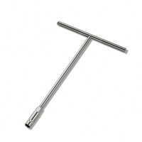 T-Handle Socket Wrench Heavy-Duty Deep Socket Wrench Tool Non-Slip Manual for Mechanics, Automotive Repair