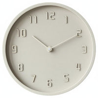 3D Numeral Wall Timepiece Minimalist Room Decoration Shallow Frame