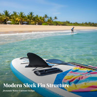 Insert-in Center Fin Fast-Release Fastener Detachable Stand-up Paddleboard Fin Surfboard Skeg Easy Installation No Tools Needed