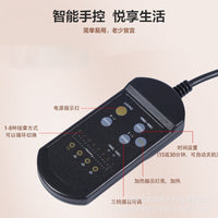 Heated Vibrating Massage Cushion for Car and Home Use (EU Plug)