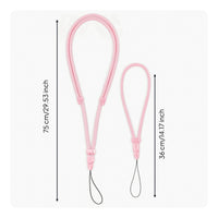Crossbody Fan Strap Handsunrestricted Portable Fan Holder with Strap Adjustable Braided for Festivalgoers, Outdoor Travel