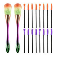 18 Pieces Stitching Apparatus Cleaning Brush Flexible Stitching Apparatus Brush Double Ended for Sewists, Crafters