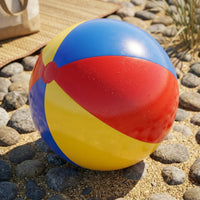 Inflatable Beach Ball Glossy Beach Ball Beachball Stays Inflated Pool Toy Non for Kids, Outdoor Games