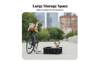 Rear Cargo Basket Rear Bike Basket Mounting Plates Rectangular
