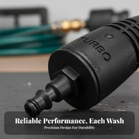 High Pressure Forceful Nozzle Powerful Cleaning Rotating Spray Nozzle Hot and Cold Water Use Pressure Washer Lance Tip