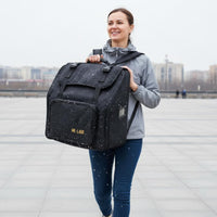 Waterproof Padded Accordion Backpack Portable 120 Bass Accordion Case Water-Resistant Music Gear Shockproof for Musicians, Travel, Practice, Stage