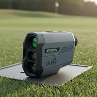 650 M Range Golf Monocular Rangefinder 6X Magnification Golf Rangefinder High Accuracy Distance Meter Flag Lock for Golfers