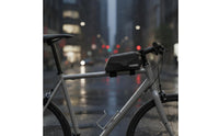 Large Capacity Top Tube Bag Aerodynamic Mountain Bike Top Tube Bag Streamlined Design for Cyclists