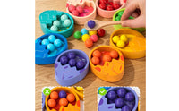 Dinosaur Egg Toy Multicolor Number Matching Plaything Shade Sorting Preschool Activity for Kids, Classroom