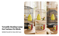 Slotted Ventilated Bird Lamp Spring Clip Bird Heating Lamp Metal Tube