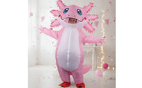 Inflatable Axolotl Costume Adult Axolotl Costume Funny for Adults, Halloween, Cosplay, Carnival