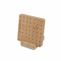 Precisely Drilled Holes Wooden Crochet Blocking Board Polished Finish Granny Square Blocking Board Reusable for Crocheters, Knitters, DIY Projects