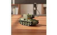 Desktop-Size Infrared Battle Tank Multiplayer Wireless Control Tank Realistic Vehicle Safe for Table-Top Play