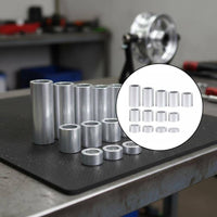 13 Pieces Motorcycle Wheel Spindle Spacer Kit Personalized Build Ready Wheel Spindle Spacer Kit Vehicle Hardware CNC Machined