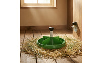 Piglet Feed Trough Hanging Round Piglet Feeder Baby Pig Feeder Divided Plastic for Piglets, Farrowing Crates, Farms