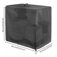Pool Sand Strainer Cover Sand Strainer Pump Cover Dustproof Outdoor Pump Protection