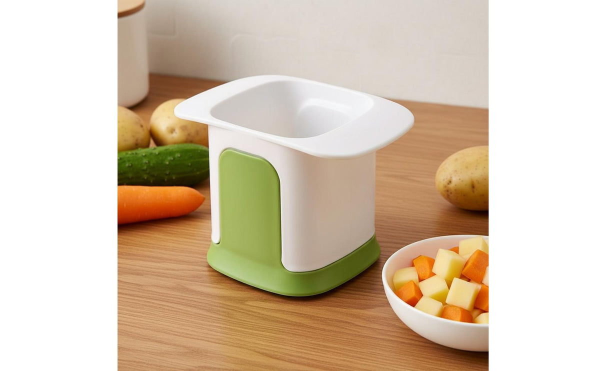 Multifunctional Manual Food Dicer Easy to Use Press down Vegetable Cutter Consistent Cuts Onion Dicer
