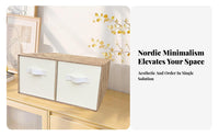Desktop Storage Drawers Sturdy and Long-Lasting Mini Storage Cabinet Small Drawer Cabinet Large Capacity Small Drawer Chest