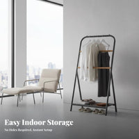 Space-Saving Design Freestanding Valet Stand Multi-Functional Storage Valet Stand Reduces Clutter Garment Rack Jacket Hanger for Students, Apartment Dwellers, Professionals, Dorm Room, Entryway, large Closet