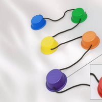 6 Pieces Interconnected Balance Stepping Stones Odorless Stepping Stones with Cord Low-Height Toy Indoor for Children, Kindergarten