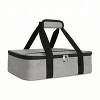 Casserole Carrier Thermal Insulated Food Carrier Hot and Cold Insulated Carry Bag with Padded Handle for Caterers, Potlucks, Picnics, Tailgating