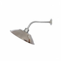 Waterproof E27 Gooseneck Lamp Weatherproof Gooseneck Barn Light Rustproof for Warehouse, Workshop, Garage