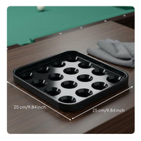 Thickened Material Snooker Ball Carrying Tray Multi-Color Optional Billiard Ball Storage Tray for Game Room, Bar