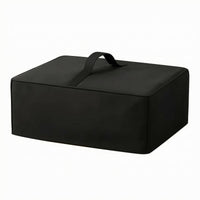 Reinforced Seams Waterproof Printer Cover Silver-Coated Interior Printer Cover with Handle Rectangular Office Accessory Heavy-Duty