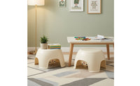 Storage Stool Cartoon Children's Stool Furniture Sturdy Heavy-Duty for Children, Playroom, Entryway