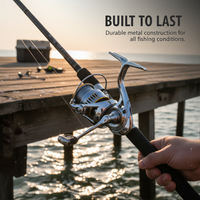 XSHARKS LA Series Full Carbon Spinning Reel for Lure Fishing, Freshwater & Saltwater