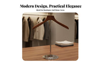 Horizontal Bar Clothing Stand Adjustable Shirt Display Stand Stable Base Vendor T-Shirt Display for Boutique Owners, Commerce Show