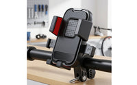 Motorcycle Phone Holder One-Hand Operation Phone Holder with Hood Accessory Shockproof Shock-Absorbing for Riders, Motorcycles