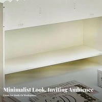 Multi-Tier Book organizer Space-Saving desktop Rack Easy Assembly for Study Area