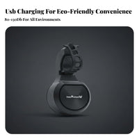 Adjustable Volume USB Rechargeable Bike Bell Easy Installation Rechargeable Bike Bell Compact Design for Adults, Daily Commute, Commuting