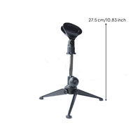 Adjustable Desktop Audio Capture Device Stand Tabletop Desktop Mic Stand Stable Low-Profile for Recording, Broadcasting