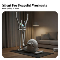 Control Foldable Elliptical Machine Quiet Operation Foldable Elliptical Instructor Full-Body Workout Cross Instructor Smart