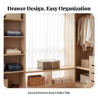 Foldable Drawer Box Foldable Shelf Drawer long-lasting for Dorm Room
