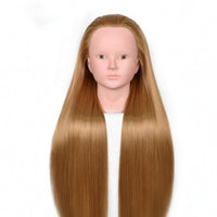Hair Styling Practice Head Realistic Face Beauty Training Item